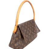 Louis Vuitton Canvas Monogram Looping PM Shoulder Bag