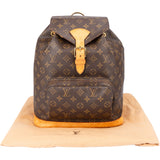 Louis Vuitton Canvas Monogram Montsouris GM Backpack