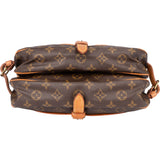 Louis Vuitton Canvas Monogram Saumur 30 Crossbody Bag