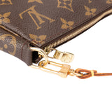 Louis Vuitton Canvas Monogram Pochette Accessoire Handbag