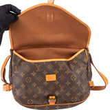 Louis Vuitton Canvas Monogram Saumur 30 Crossbody Bag