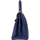 Hermès Inky Blue Togo Leather Kelly 28 Handbag