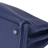 Hermès Inky Blue Togo Leather Kelly 28 Handbag