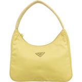Prada Green Nylon Triangle Vintage Re-Edition Handbag
