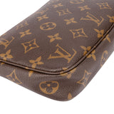 Louis Vuitton Canvas Monogram Pochette Accessoire Handbag
