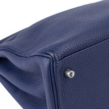 Hermès Inky Blue Togo Leather Kelly 28 Handbag