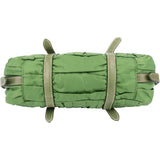Prada Quilted Green Nylon Handbag