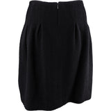 Chanel Noir Wool Skirt (D36 / FR38)