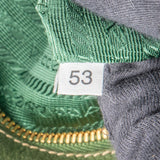 Prada Quilted Green Nylon Handbag