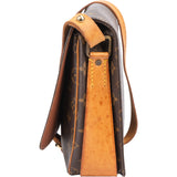 Louis Vuitton Canvas Monogam Cartouchiere GM Crossbody Bag
