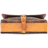 Louis Vuitton Canvas Monogam Cartouchiere GM Crossbody Bag