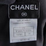 Chanel Noir Wool Skirt (D36 / FR38)