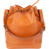 Louis Vuitton Cognac Epi Leather Sac Noe Grande Shoulder Bag