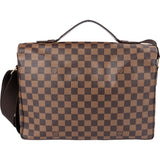 Louis Vuitton Damier Ebene Monogram Broadway Crossbody Bag