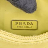 Prada Green Nylon Triangle Vintage Re-Edition Handbag