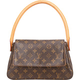 Louis Vuitton Canvas Monogram Looping PM Shoulder Bag