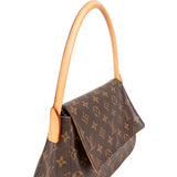Louis Vuitton Canvas Monogram Looping PM Shoulder Bag