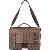 Louis Vuitton Damier Ebene Monogram Broadway Crossbody Bag