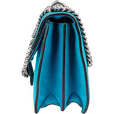 Gucci Blue Suede Dionysus Shoulder Bag