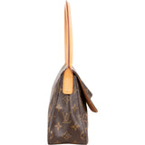 Louis Vuitton Canvas Monogram Looping PM Shoulder Bag