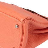 Hermès Crevette Taurillon Clemence Kelly 28 Retourne Handbag