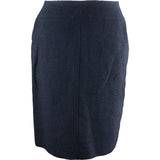 Chanel Classic Bleu Tweed Skirt (D38 / FR 40)