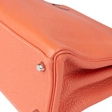 Hermès Crevette Taurillon Clemence Kelly 28 Retourne Handbag