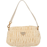 Prada Quilted Nylon Triangle Handbag