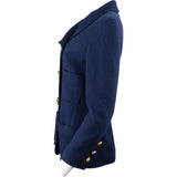 Chanel Bleu Tweed Golden Button Jacket (DE36 / FR38)