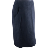 Chanel Classic Bleu Tweed Skirt (D38 / FR 40)