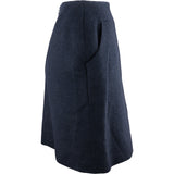 Chanel Classic Bleu Tweed Skirt (D38 / FR 40)