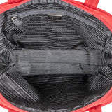 Prada Red Nylon Triangle Shoulder Bag