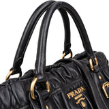Prada Quilted Leather City Handbag