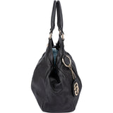 Gucci Leather GG Monogram Sukey Handbag