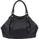 Gucci Leather GG Monogram Sukey Handbag