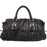 Prada Quilted Leather City Handbag
