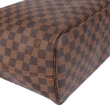 Louis Vuitton Damier Ebene Monogram Neverfull MM Shopper Handbag