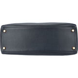 Hermès Bleu Swift Leather Kelly 32 Handbag