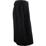 Chanel Black Wool Skirt (D38 / FR40)