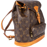 Louis Vuitton Canvas Monogram Montsouris MM Backpack