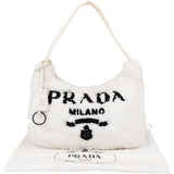 Prada White Terry Re- Edition Handbag