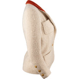Chanel Bicolor Tweed Satin Jacket (DE36 / FR38)