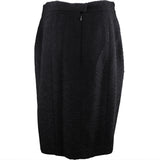 Chanel Black Wool Skirt (D38 / FR40)