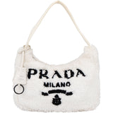 Prada White Terry Re- Edition Handbag