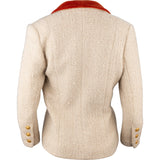 Chanel Bicolor Tweed Satin Jacket (DE36 / FR38)