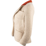 Chanel Bicolor Tweed Satin Jacket (DE36 / FR38)