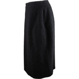 Chanel Black Wool Skirt (D38 / FR40)