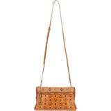 MCM Monogram Visetos  Studded 2 in 1 Bag Backpack