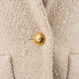 Chanel Bicolor Tweed Satin Jacket (DE36 / FR38)