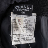Chanel Black Wool Skirt (D38 / FR40)